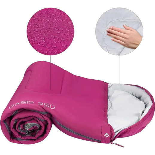Спальный мешок KingCamp Oasis 250 rosered