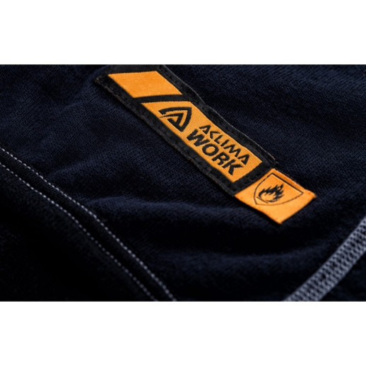Огнестойкое худи Aclima Work X-Warm Hood Sweater DarkNavy XL