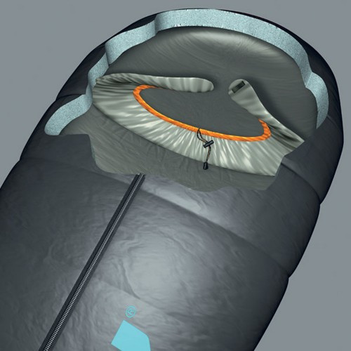 Спальный мешок Husky Aurus -18, правый