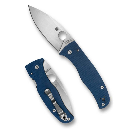 Нож Spyderco Bodacious cobalt blue