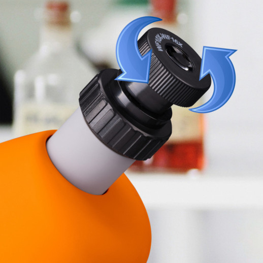 Микроскоп Bresser Junior 40x-640x ,оранжевый, (8851301)