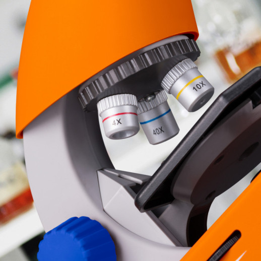 Микроскоп Bresser Junior 40x-640x ,оранжевый, (8851301)