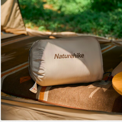 Спальный мешок Naturehike R350 CNH22SD005, бордовый/бежевый