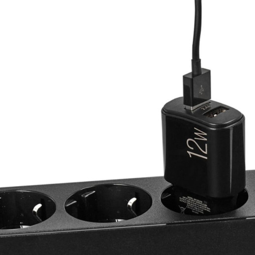 Сетевое зарядное устройство Brevia ePower 12W 2xUSB-A