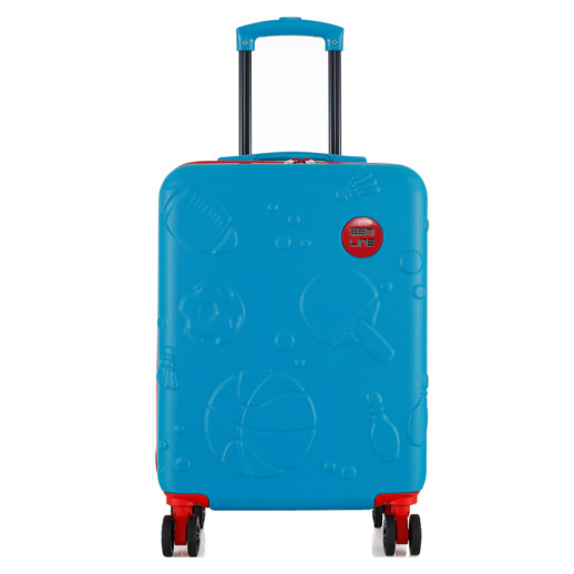 Чемодан детский Semi Line 20" (S) Blue/Red (T5887-2)
