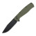 Нож складной туристический SRM (9.2 см) 14C28N / G10 зеленый
