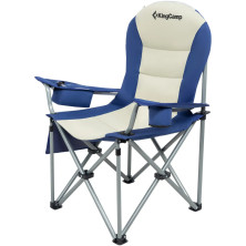 Кресло раскладное KingCamp Cedar, blue/beige
