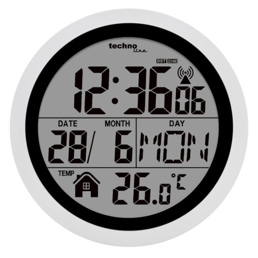 Часы настенные Technoline WT3005 Bath Clock Silver (WT3005)