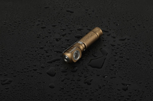 Фонарь Manker E02 II 420 lm SST20 cool, AAA/10440, песочный (Открытая упаковка/пятна ржавчины на кнопке)
