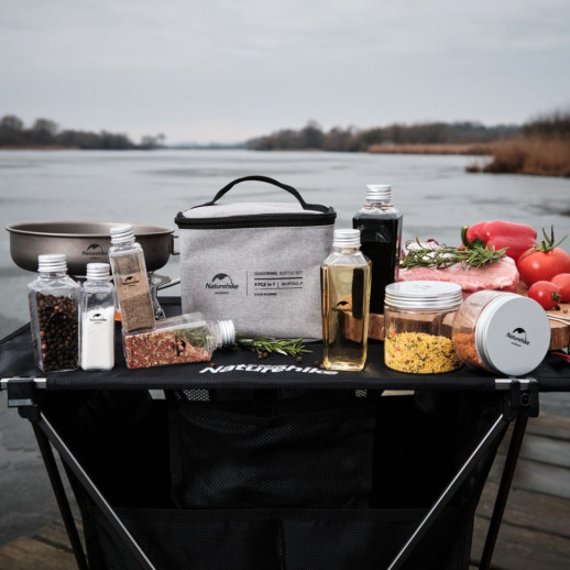 Набор для специй Naturehike BBQ LNH19T002-P grey (витринный образец / поврежденная упаковка)