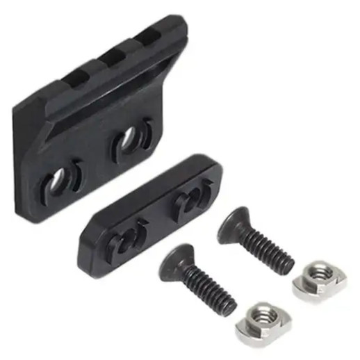 Планка Leapers M-LOK Picatinny 3 slots под углом 45° black