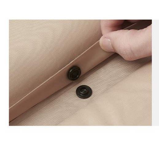 Коврик самонадувающийся с подушкой одноместный Naturehike CNK2550WS025, 60 мм, бежевый