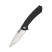 Нож складной Adimanti by Ganzo (Skimen design) черный (восстановленный/замененный винт лайнера)
