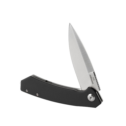 Нож складной Adimanti by Ganzo (Skimen design) черный (восстановленный/замененный винт лайнера)