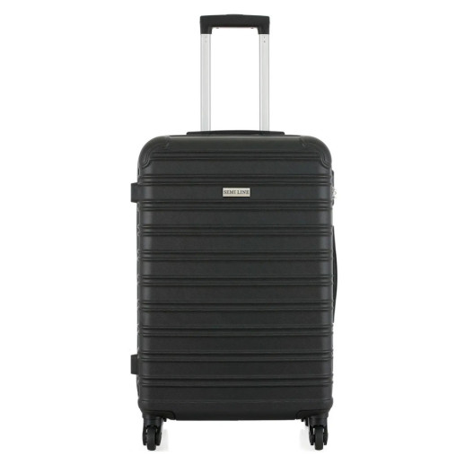 Чемодан Semi Line 24" (M) Black (T5953-2)
