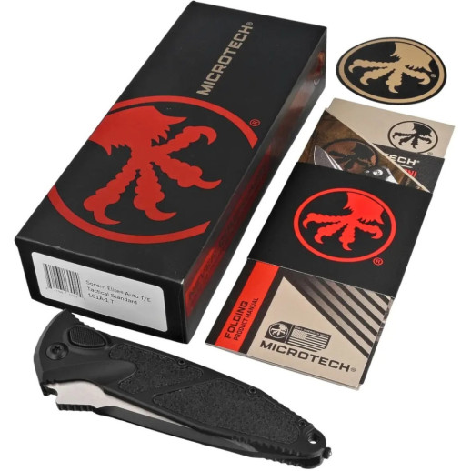 Нож Microtech Socom Elite Auto T/E Tactical Standard black