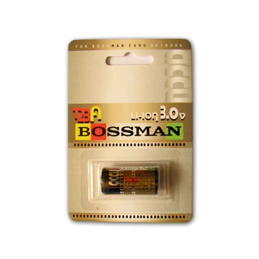Аккумулятор 16340 (CR123) Bossman 600 mAh