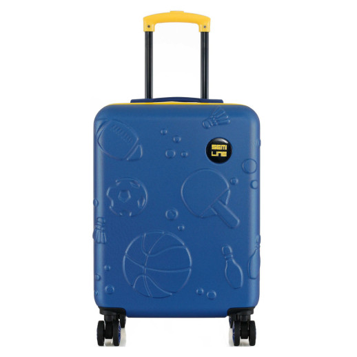 Чемодан детский Semi Line 20" (S) Blue/Yellow (T5888-2)