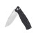 Нож складной туристический SRM (9.2 см) 14C28N / G10 черный