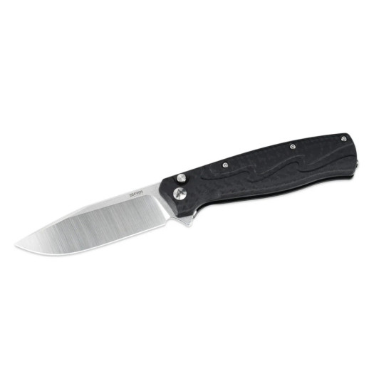 Нож складной туристический SRM (9.2 см) 14C28N / G10 черный