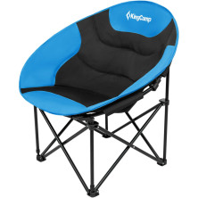 Кресло раскладное KingCamp Comfort Moon, black/blue