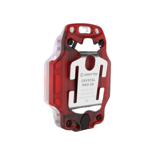 Фонарь Armytek Crystal Pro 3D RED ( Li-Pol battery) White, red, green, blue