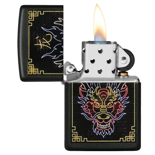 Зажигалка Zippo 218 Neon Dragon Design (49396)