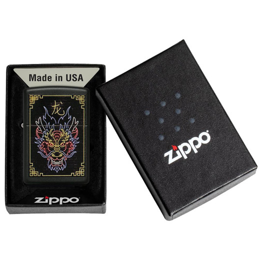 Зажигалка Zippo 218 Neon Dragon Design (49396)