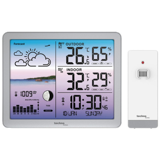 Метеостанция Technoline WS6520 Silver (WS6520)