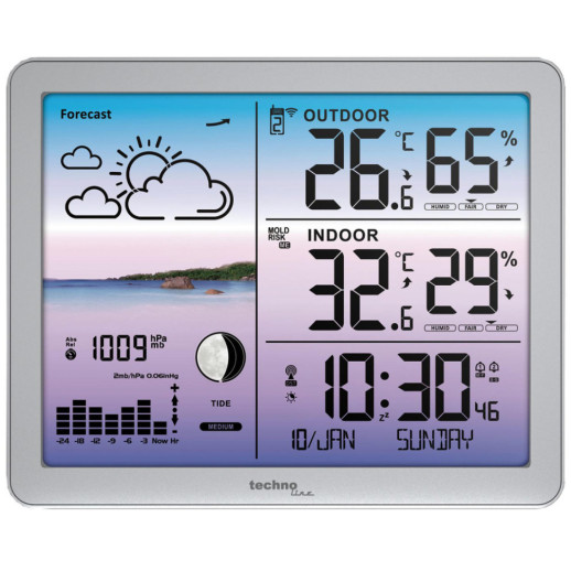 Метеостанция Technoline WS6520 Silver (WS6520)