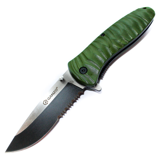 Нож складной туристический Ganzo G622-G-5S (трещина на накладке)