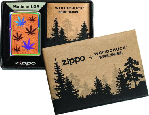 Зажигалка Zippo 151 Woodchuck Leaves 29903