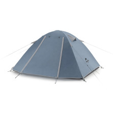Палатка трехместная Naturehike P-Series NH18Z033-P, 210T/65D, темно-синий