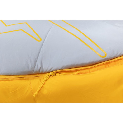 Спальник Turbat Tourer gold fusion/dawn blue - 195 см - желтый/серый