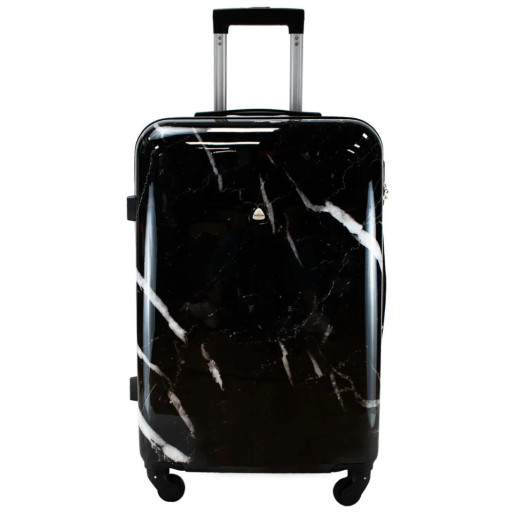 Чемодан Semi Line 24" (M) Black Marble (T5730-2)