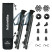 Комплект из пятисекционных складных трекинговых палок Naturehike CNK2450DS013 Gale Pro, 115-135 см, 2 шт, черные