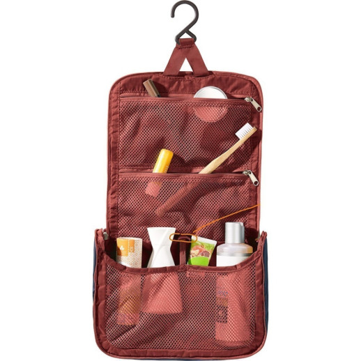 Косметичка DEUTER Wash Center Lite II цвет 5335 redwood-ink