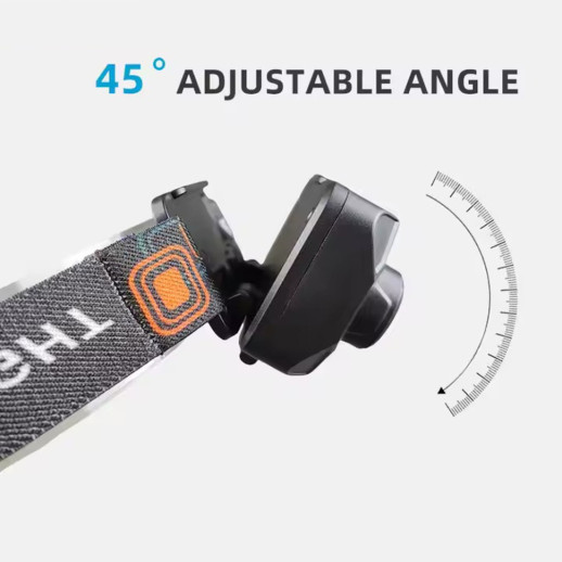 Фонарь налобный Police WT-509+XPE+9SMD, 3xAAA, Box