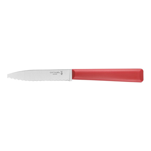 Нож кухонный Opinel №313 Serrated, красный