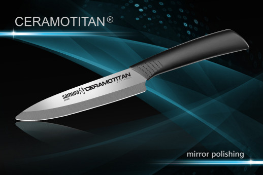 Нож кухонный Samura Ceramotitan универсальный, 125 мм, SCT-0021
