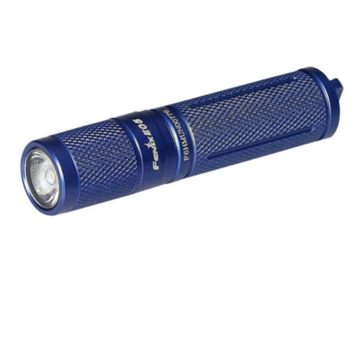 Фонарь-брелок Fenix E05 (2014 Edition), серый, XP-E2 R3 LED, 85 лм синий