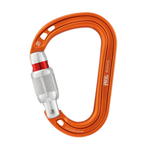 Карабин Petzl ROCHA SCREW-LOCK ORANGE