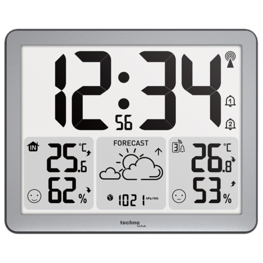 Метеостанция Technoline WS6780 Silver (WS6780)