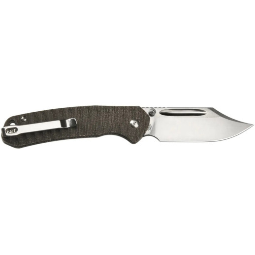 Нож CJRB Bowie Pyrite, AR-SFII, Micarta od green
