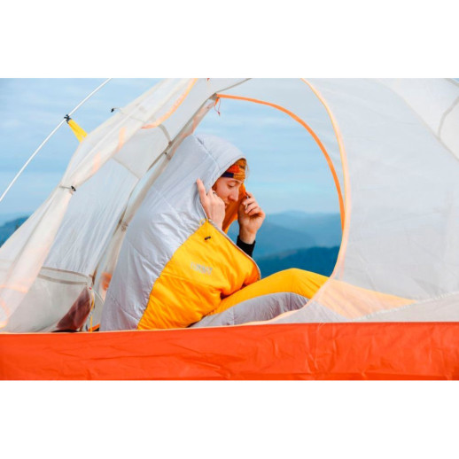 Спальник Turbat Tourer Summer gold fusion/dawn blue - 185 см - желтый/серый