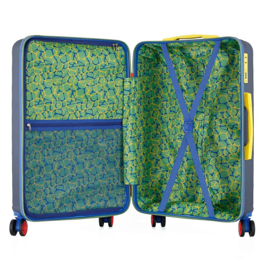 Чемодан Semi Line 24" (M) Blue (T5807-2)