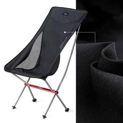 Кресло складное Naturehike YL06 NH18Y060-Z, алюминий, серый