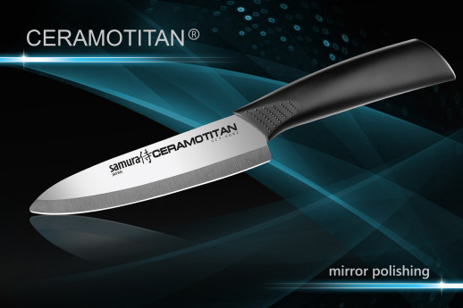 Нож кухонный Samura Ceramotitan Шеф, 145 мм, SCT-0082