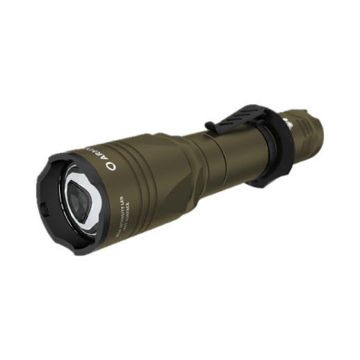 Фонарь Armytek Dobermann Pro Olive v3.5 Magnet USB Warm (теплый свет)