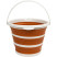 Ведро Tribe Water Bucket 10 л силиконовое T-FJ-0048, terracota